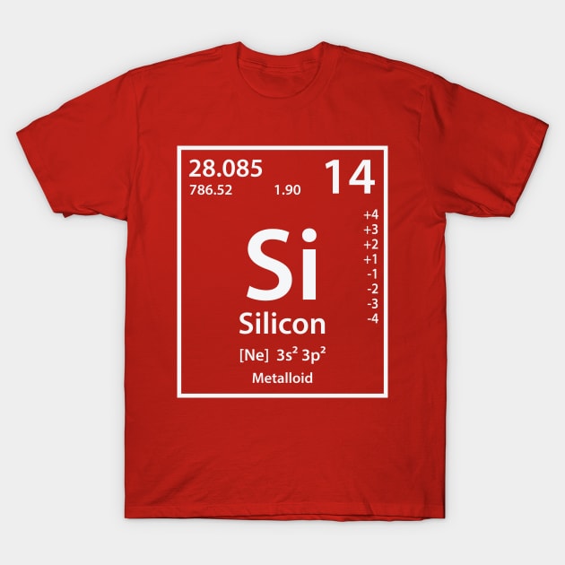 Silicon Element T-Shirt T-Shirt by cerebrands